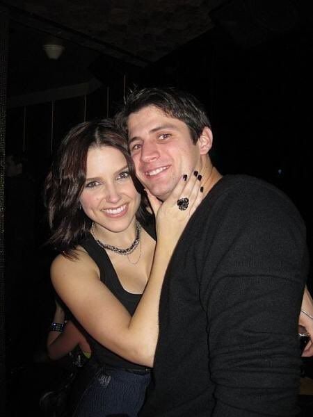 Actor James Lafferty With former Girlfriend Sophia Bush